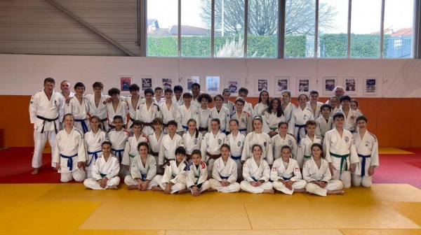 Stage Groupe Élite Minime Dojo départemental des Landes